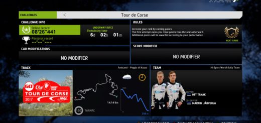 WRC 7 Challenge Cup 4. týden