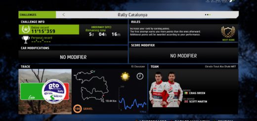 WRC 7 Challenge Cup 6. týden
